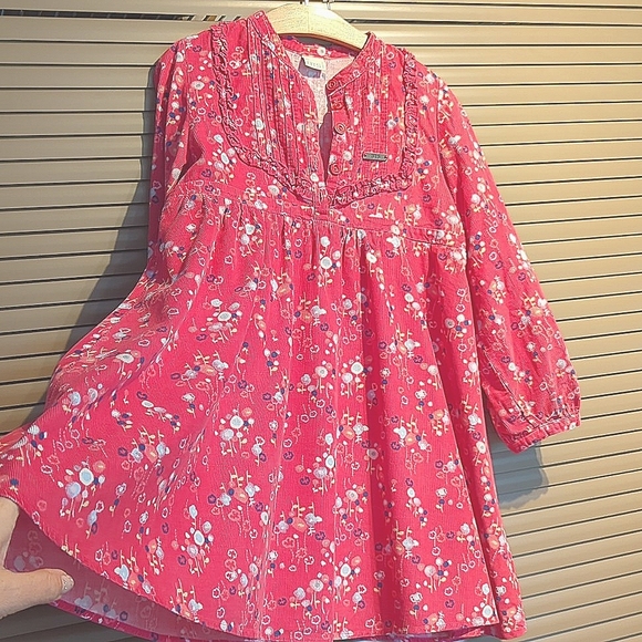 VGC Girls 6yrs very pretty fun summer dress, lightweight & frilly, 100% cotton - Picture 9 of 13